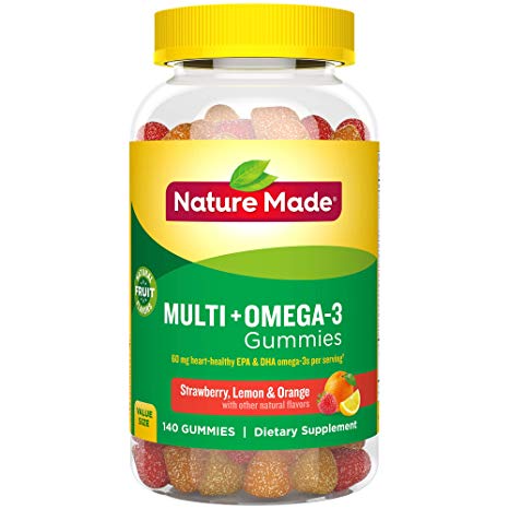 ネイチャーメイド Multi + Omega-3 Adult Gummies